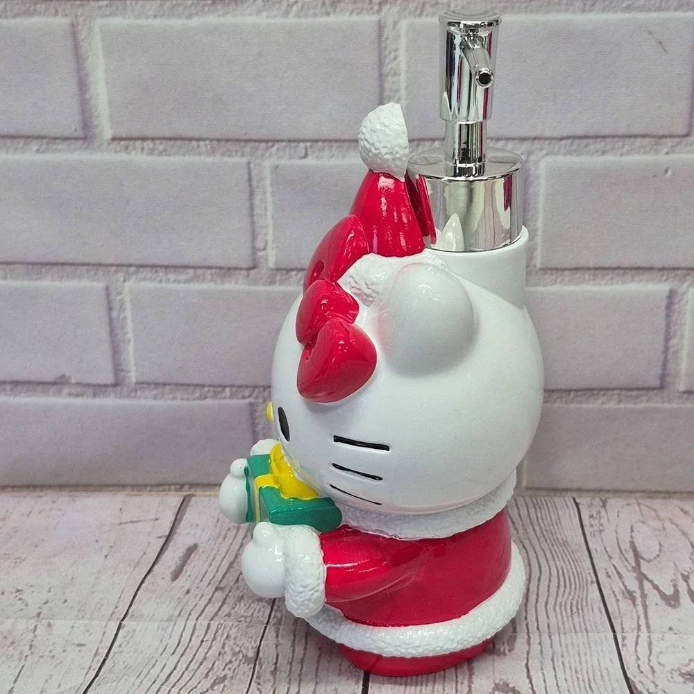 Sanrio Hello Kitty Santa Suit Soap Lotion Pump Dispenser - Christmas - NEW